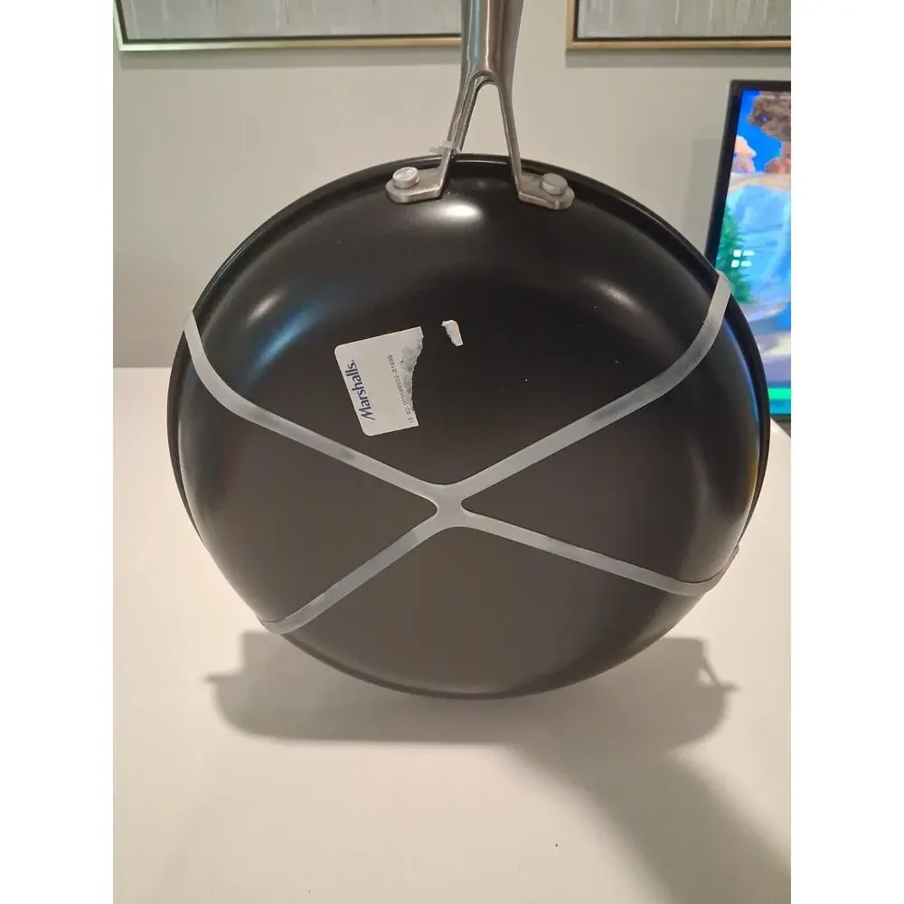 Nordic Ware 2-Piece Nonstick Divided Cookware Set Deep Sauté Pan & Skillet